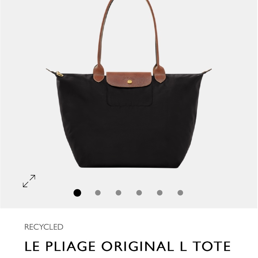 Longchamp Le Pliage L Tote Black